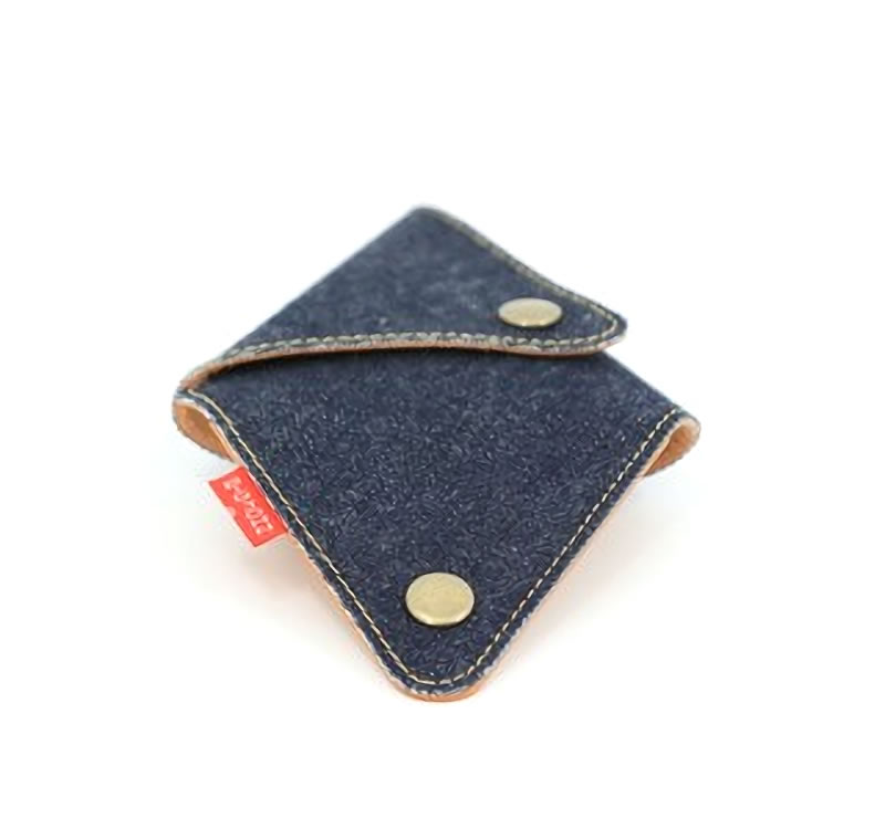 ラッキージョン　コインケース 三角コインケース シルバーレザー HIGHCAMP FACTORY OFFICIAL STORE