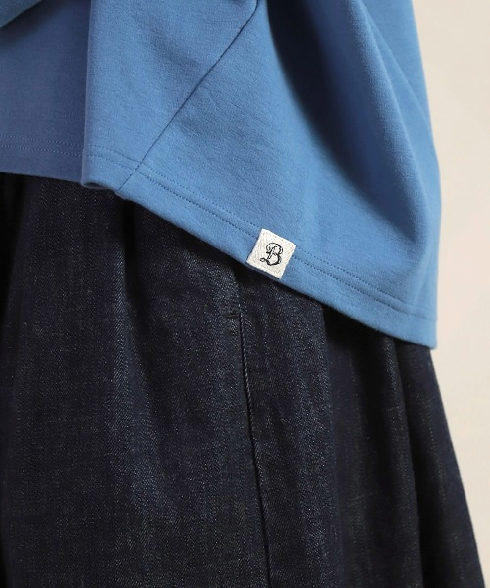 Brocante カットソー ブロカント ココンプルオーバー 9分袖 Tシャツ 40