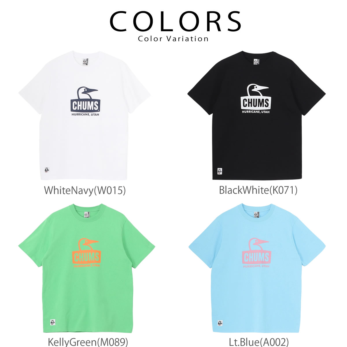 CHUMS（チャムス） Tシャツ ブービーフェイス Tシャツ レディース 