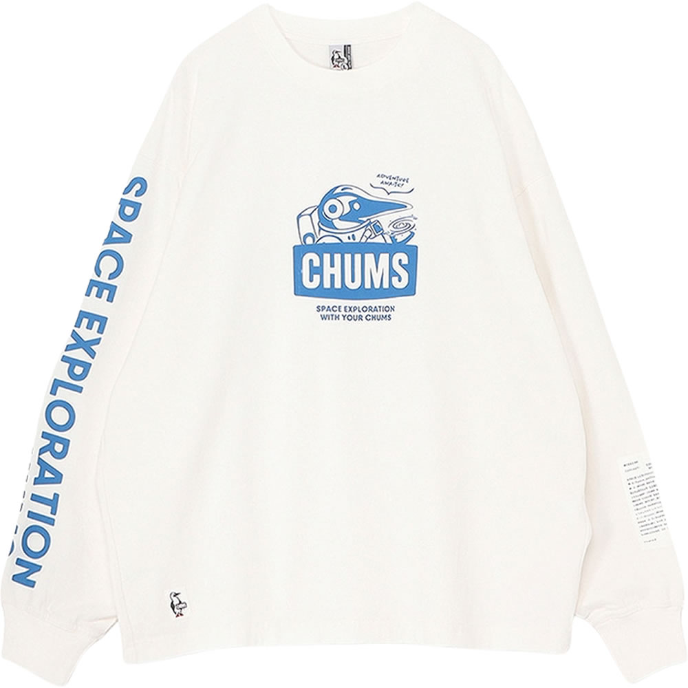 CHUMS（チャムス） 長袖Tシャツ スペースブービーロングTシャツ