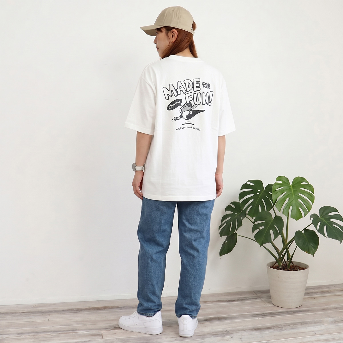 CHUMS（チャムス） Tシャツ オーバーサイズ メイドフォーファン 