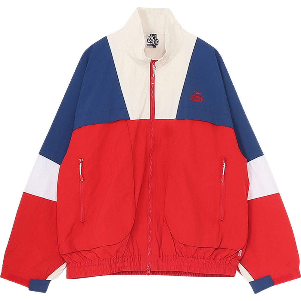 CHUMS カーンズレトロスポーツジャケット カラーバリエーション Black Red Cream メンズ レディース