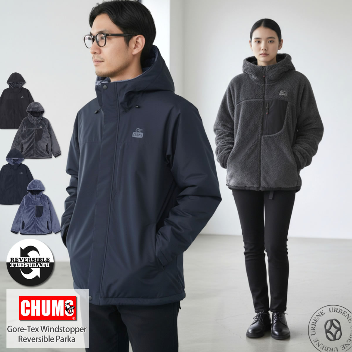 CHUMS チャムスGORE-TEX マウンテンパーカー CHUMS（チャムス） 20%OFF / CHUMS GORE-TEX ゴアテックス ウィンド