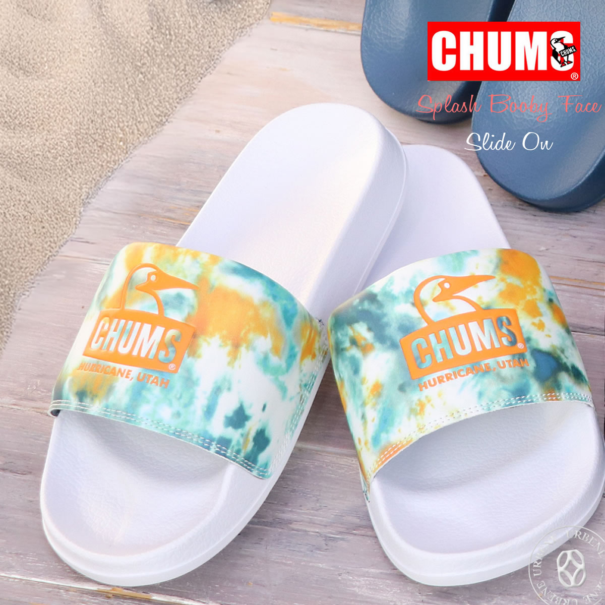 CHUMS - CHUMS  スプラッシュ スライドオン(サンダル) Splash CHUMS Slide On/スプラッシュチャムススライドオン