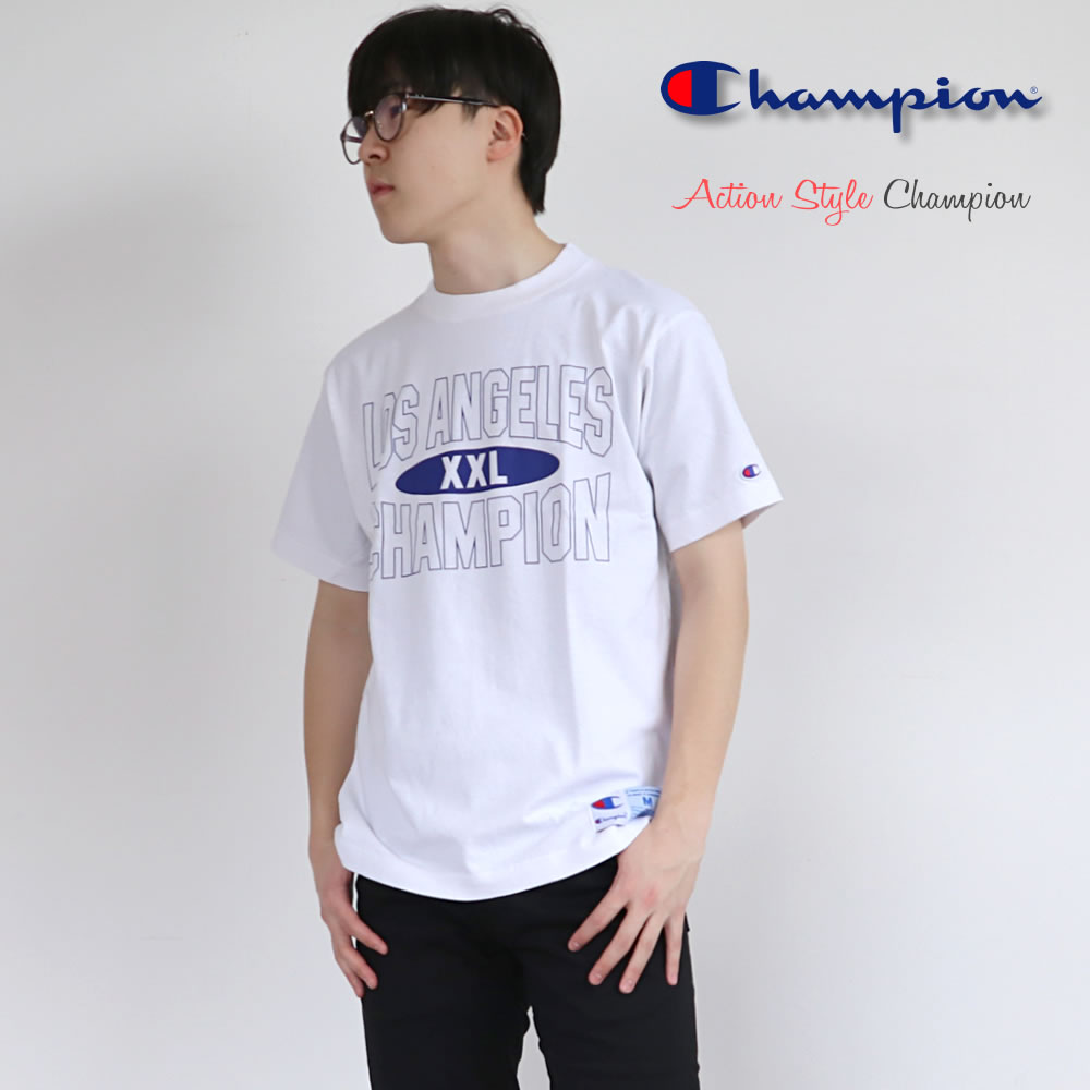 半袖Tシャツ チャンピオン Champion クルーネック ショートスリーブ