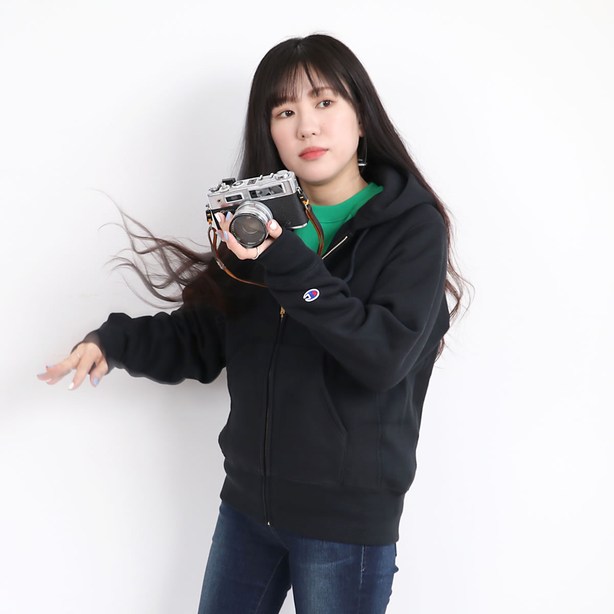 Champion（チャンピオン） ジップパーカー リバースウィーブ ジップ