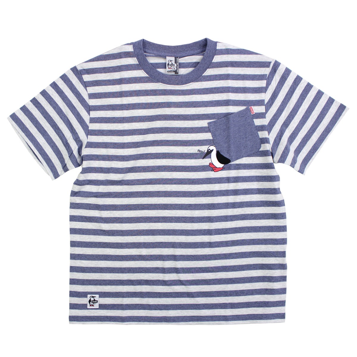 CHUMS（チャムス） Tシャツ 半袖 ポケット Tシャツ Booby Carry Poket 