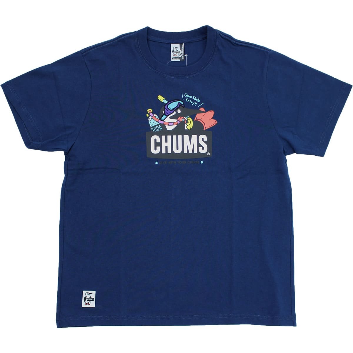 CHUMS チャムス 半袖 スキューバダイビングブービーTシャツ