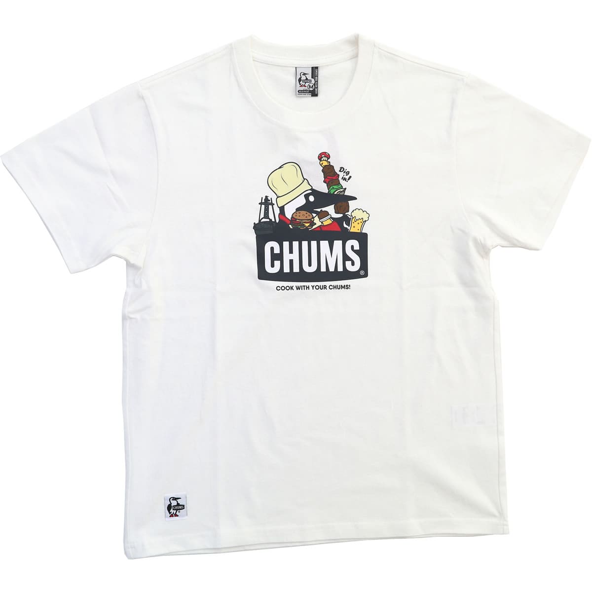 チャムス Tシャツ CHUMS クルーネック 半袖 バーベキューブービーT