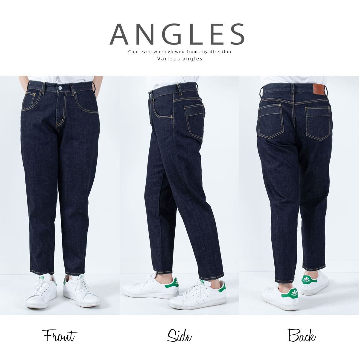 DEEP BLUE（ディープブルー） フルレングス丈 甘織り ワンウォッシュ