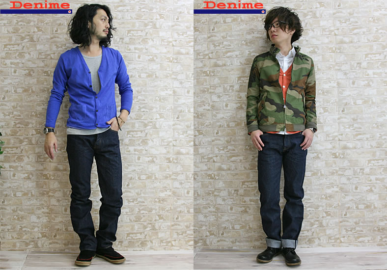 Denime DENIME ドゥニーム 66タイプ ワンウォッシュ ストレート
