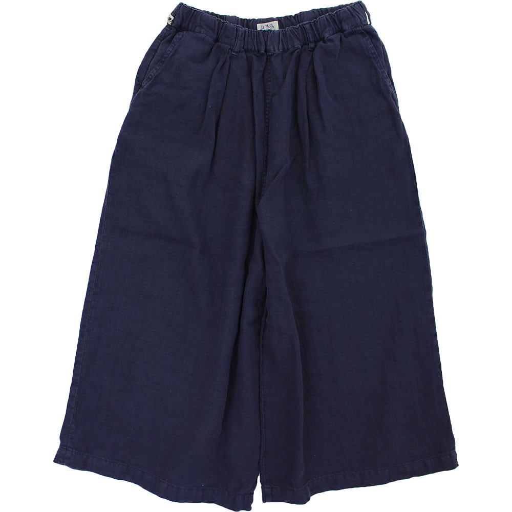 D.M.G. ドミンゴ フレンチリネンキュロット d.m.g DMG ロング カラー