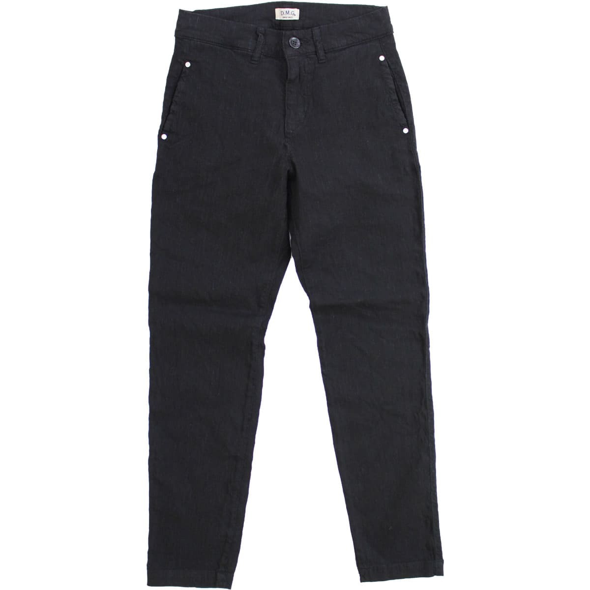 D.M.G. クロップドパンツ ドミンゴ DMG D.M.G ストレッチ リネン