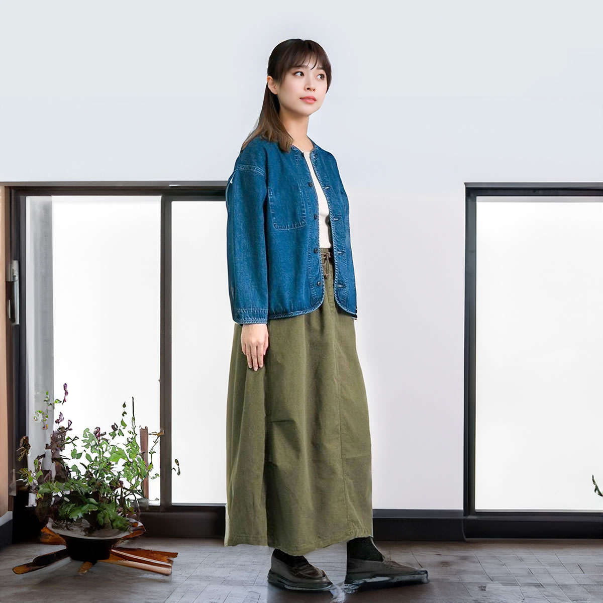 D.M.G. スカート ドミンゴ カツラギニューセリサイト ミリタリー DMG