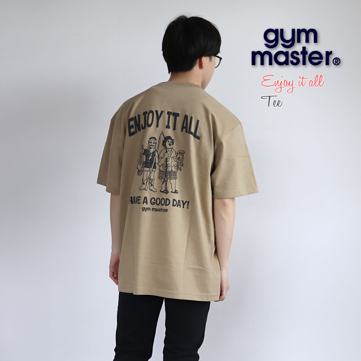 プリントTシャツ ジムマスター Gym Master エンジョイイットオール