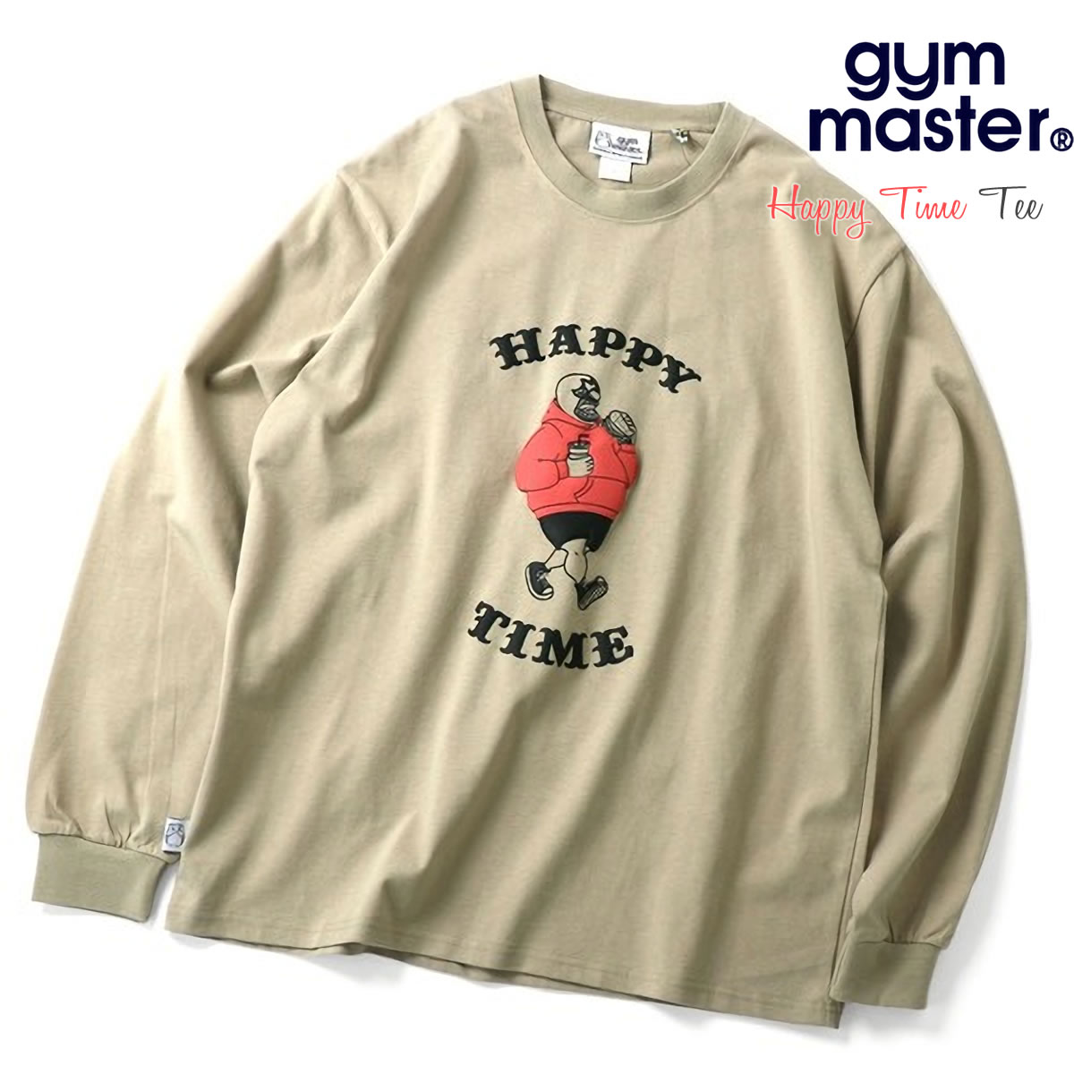 プリントTシャツ ジムマスター Gym Master ハッピータイム 覆面