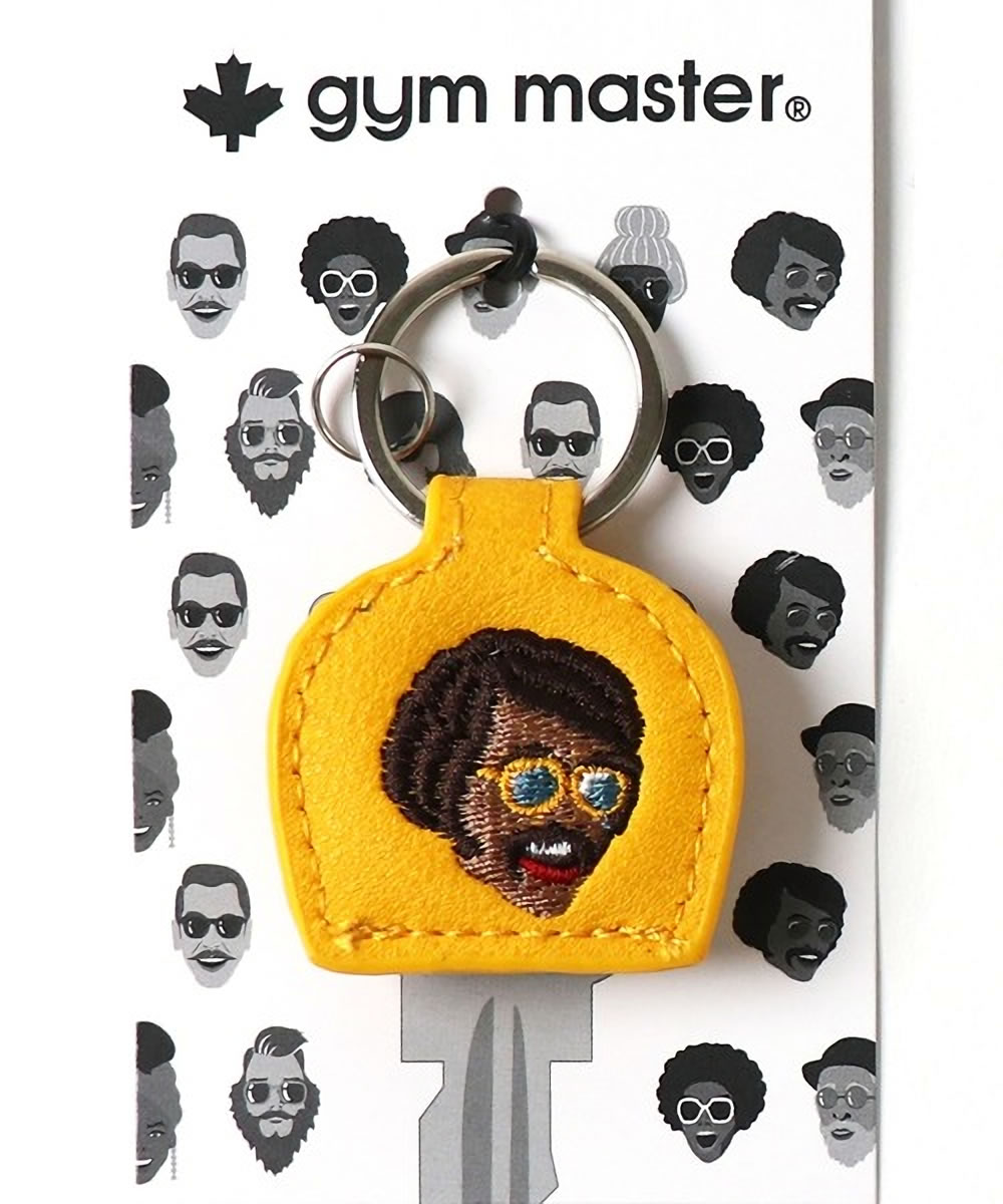 キーケース ジムマスター Gym Master 覆面レスラー おじさん ハッピー刺繍キーカバー  鍵カバー  キーホルダー キーケース かわいい 男女兼用 春夏スタイル | gym master | 06