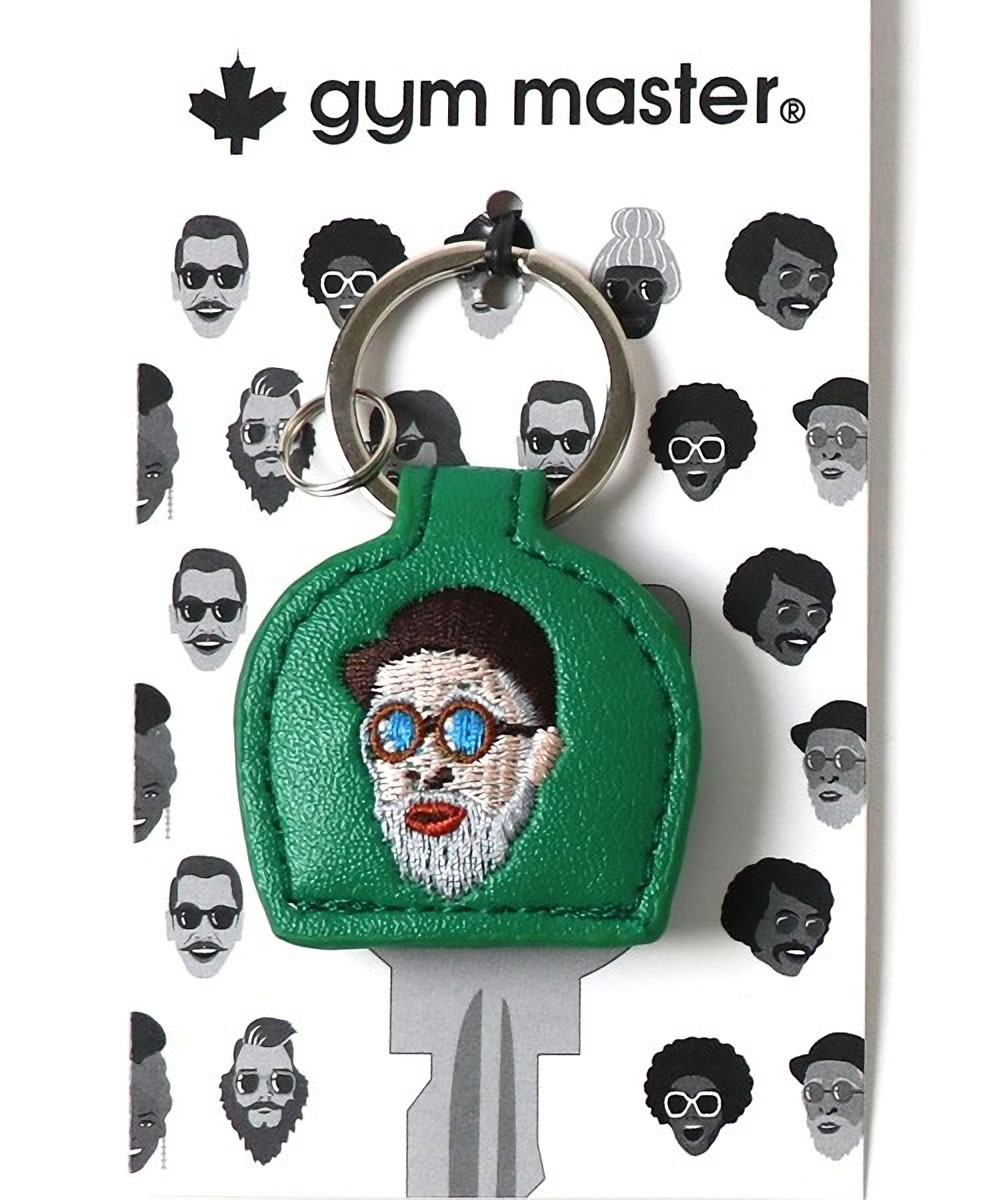 キーケース ジムマスター Gym Master 覆面レスラー おじさん ハッピー刺繍キーカバー  鍵カバー  キーホルダー キーケース かわいい 男女兼用 春夏スタイル | gym master | 07