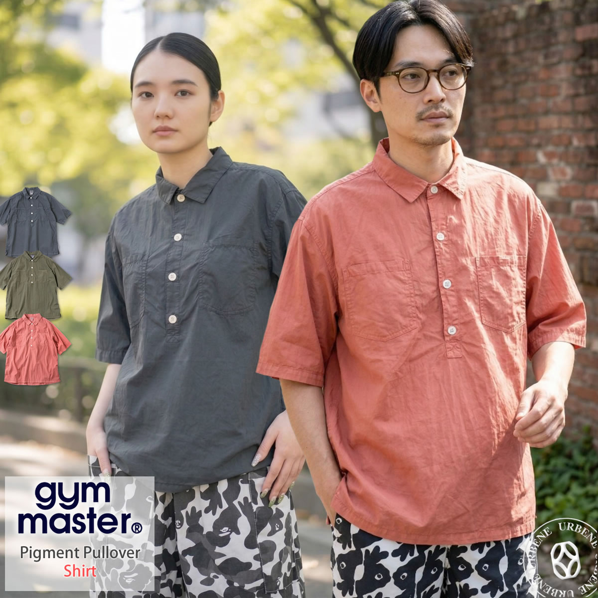 gym master（ジムマスター） ピグメント コットンナイロン プル 