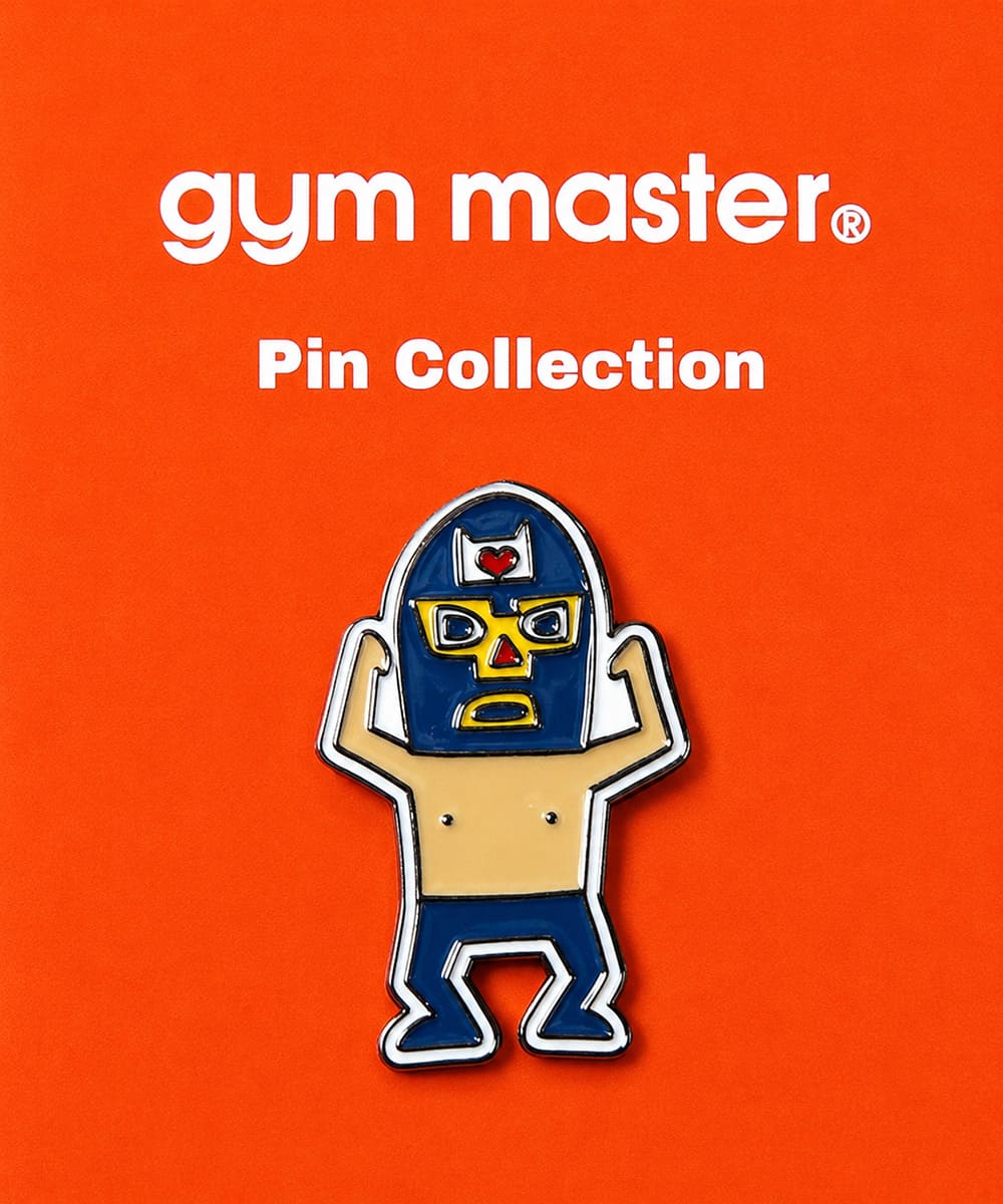 gym master ジムマスター ジムっ子 ピンバッジ G899789 ピンズ バッジ 犬 覆面レスラー 宇宙人 おじさん 秋冬スタイル_gym_zso | gym master | 05
