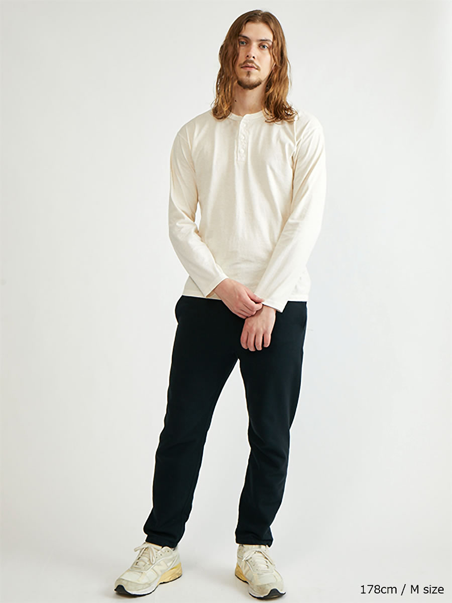 GOOD ON（グッドオン） ロングスリーブヘンリーTシャツ 長袖