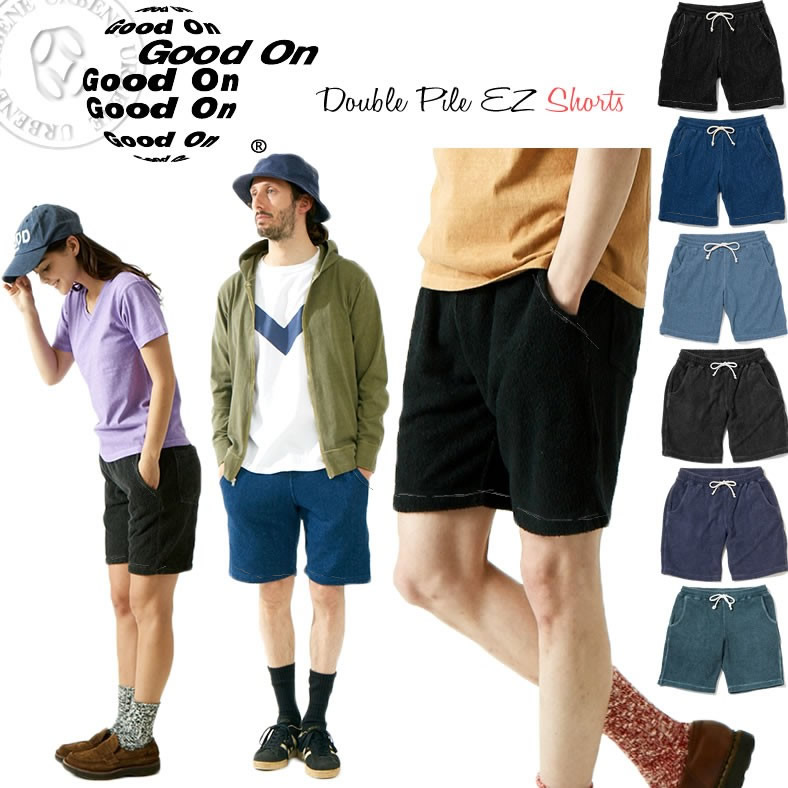 too goodショートパンツ GOOD ON (グッドオン) Good On ダブル パイル ショーツ ショート