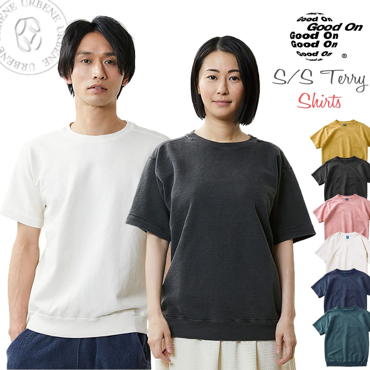 GOOD ON 半袖 グッドオン ショートスリーブテリーシャツ メンズ