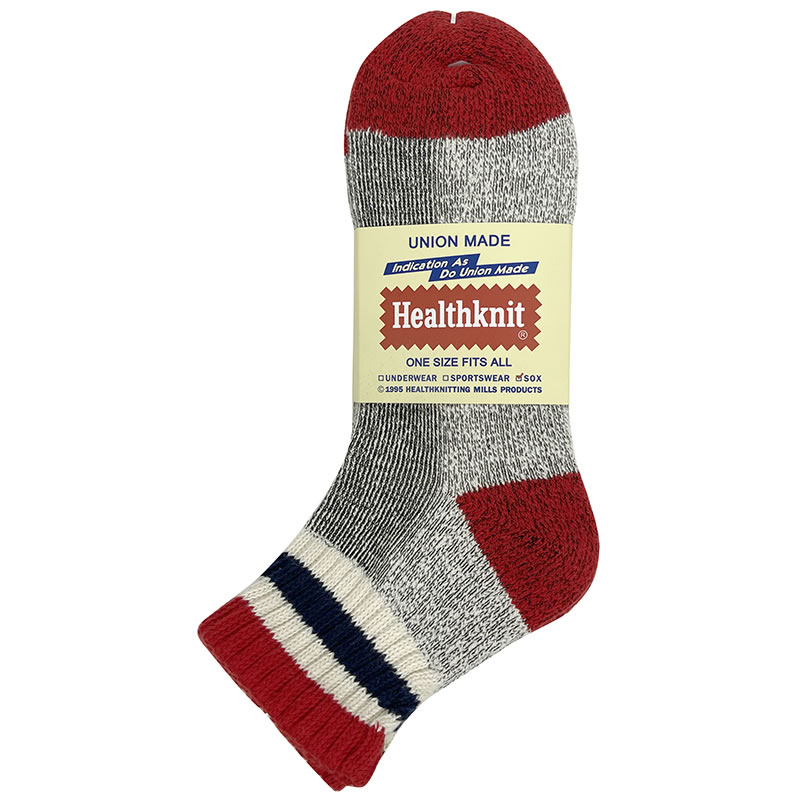 靴下3、ウェア Healthknit クォーターソックス ヘルスニット 3足組 3P