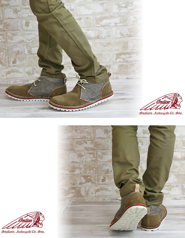 INDIAN（インディアン） India チャッカブーツ デザート ブーツ
