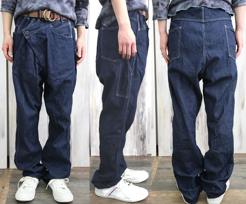 Johnbull（ジョンブル） サルエル タイパンツ ジーンズ デニム パンツ