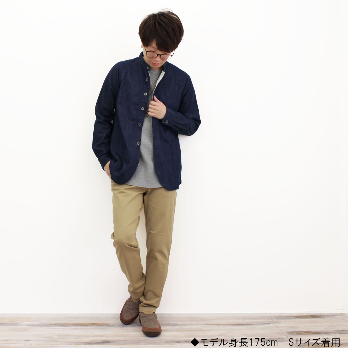 JAPAN BLUE JEANS ジャパンブルージーンズ 長袖 ノーカラー