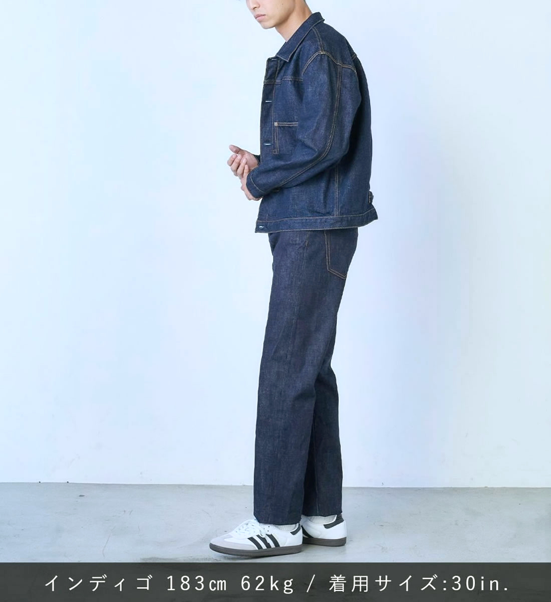 美品 Japan Blue jeans デニムシャツ セルビッチ コットン M JAPAN BLUE JEANS（ジャパンブルージーンズ） アメリカ綿 セルヴィッチ