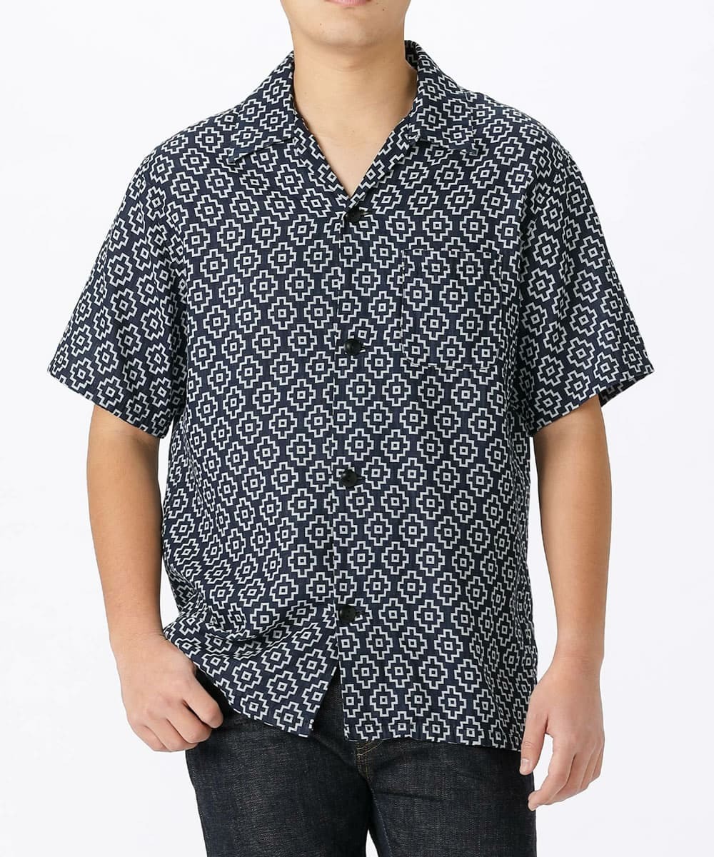 JAPAN BLUE JEANS（ジャパンブルージーンズ） 結び花柄抜染 ガーゼ