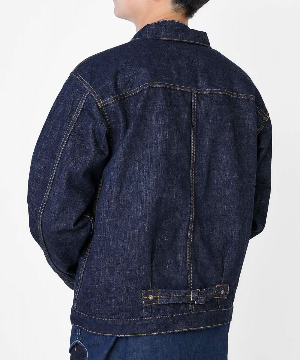 1st型 Gジャン ジャパンブルージーンズ アメリカ綿セルヴィッチ クラシックデニムジャケット ファーストタイプ JAPAN BLUE JEANS  セルヴィッチ JBGJ1003