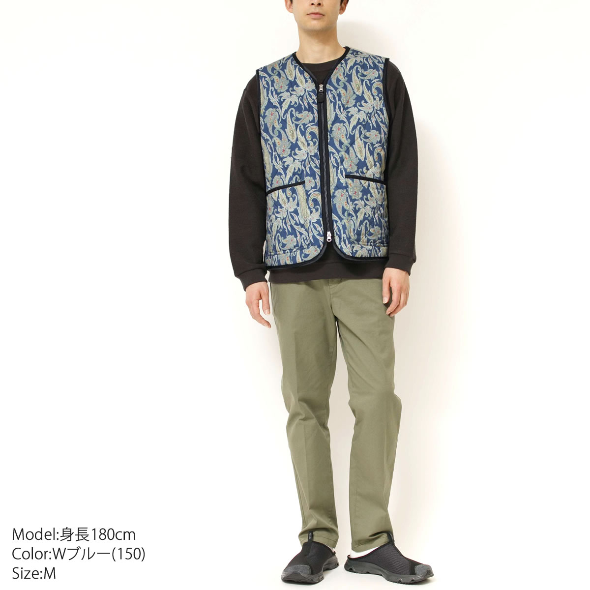 Johnbull（ジョンブル） 28%OFF / ベスト メンズ キルティングジップ