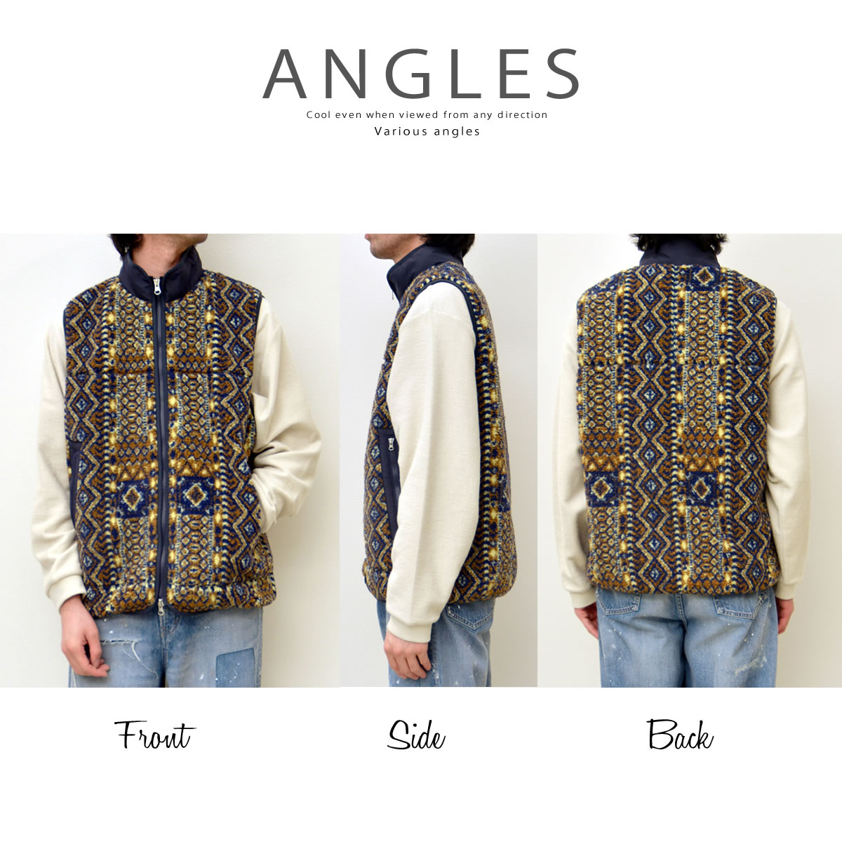 『人気商品』JOHNBULL フリースベスト アイボリー Lサイズ 人気商品』JOHNBULL フリースベスト アイボリー Lサイズ 人気商品