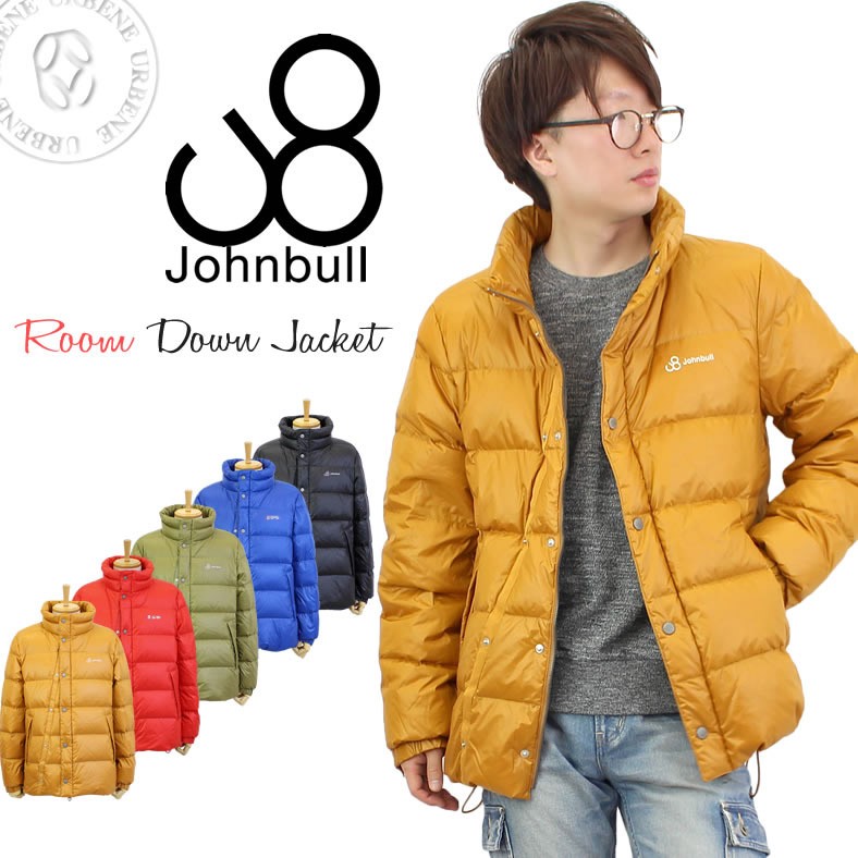 ジョンブル メンズ Johnbull 2WAY 30Dナイロンリップストップ アウトドア ルーム ダウンジャケット コート アウター おしゃれ