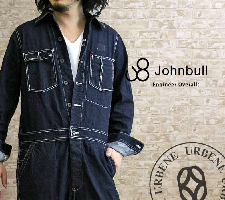 ジョンブル オールインワン サロペット メンズ デニム Johnbull