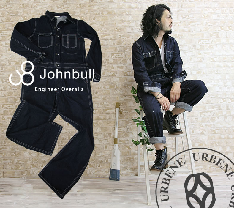 Johnbull メンズつなぎ、オールインワン（サイズ（S/M/L）：M）の商品