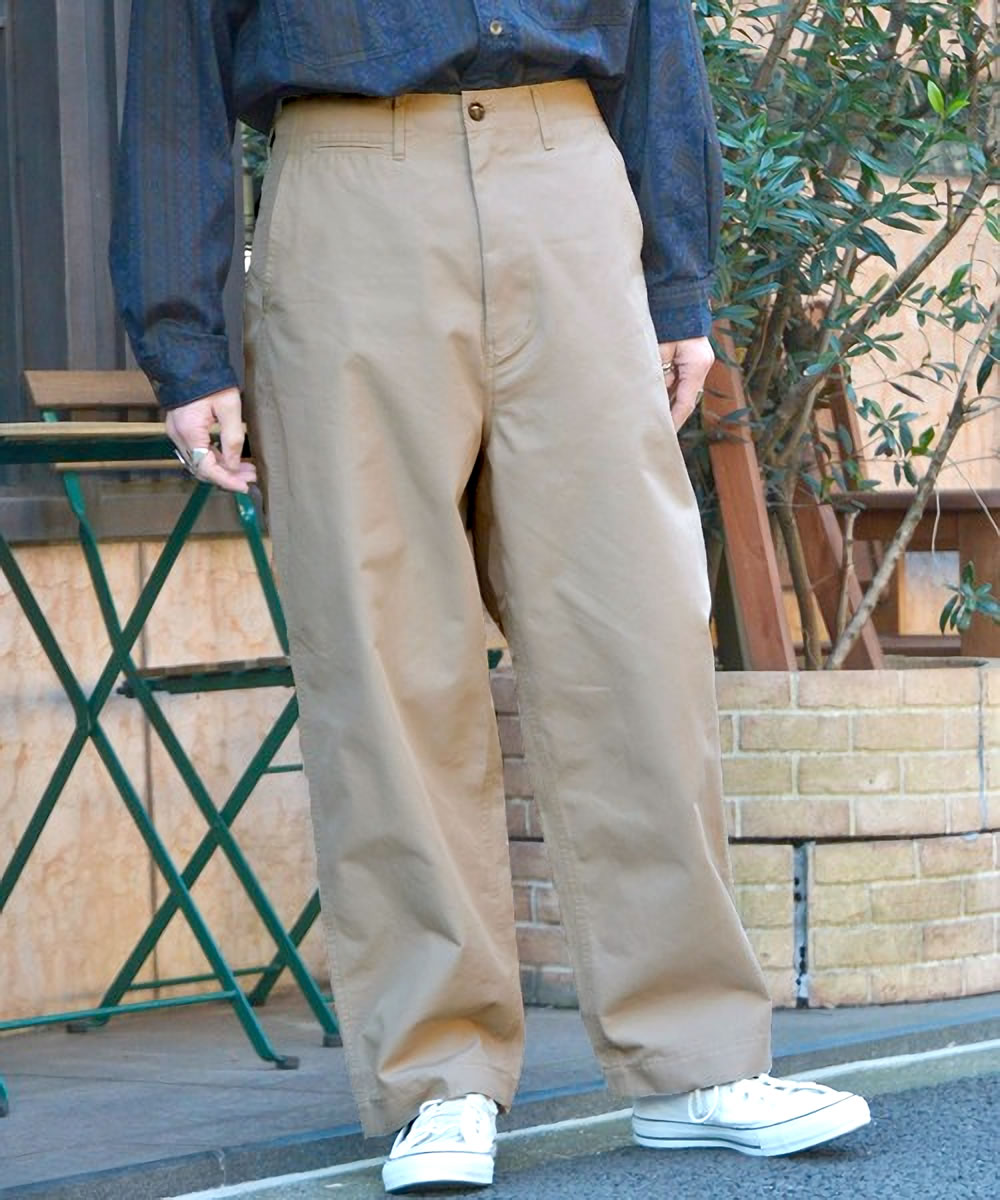 Johnbull（ジョンブル） ストレッチチノパンツ ワークトラウザーパンツ