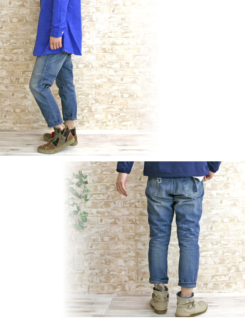 Johnbull（ジョンブル） JOHNBUL デニムパンツ アンクル丈 ジーンズ