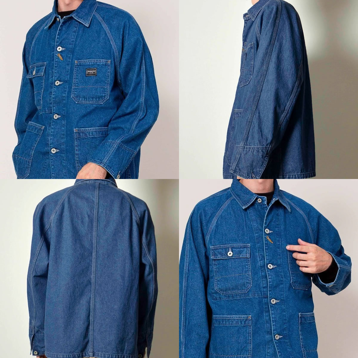 Johnbull ジョンブル メンズ JOHNBULL ID204 ユーズドデニム