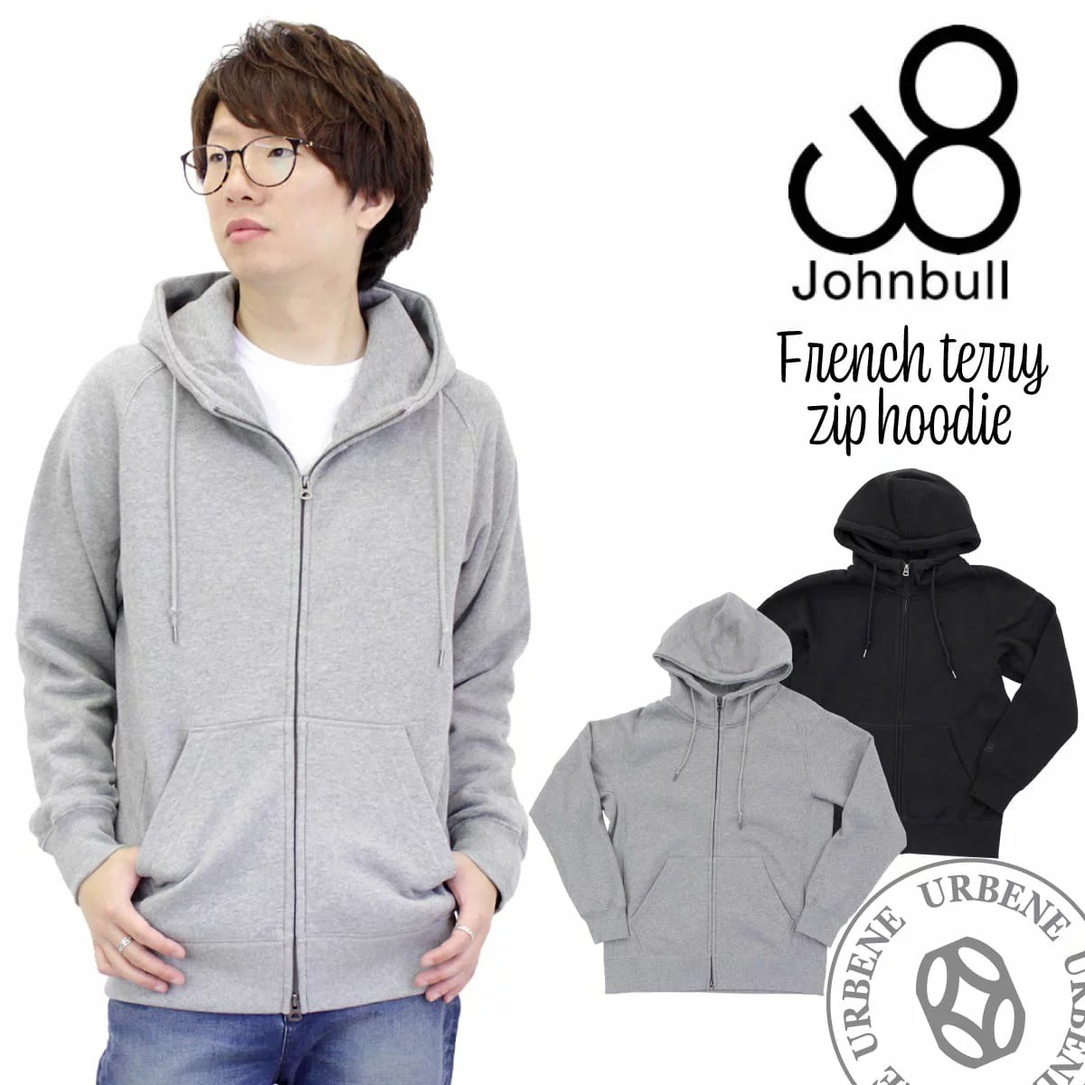 JOHNBULL ジョンブル　ノースリーブパーカー Johnbull（ジョンブル） フィッシュテールパーカー ジャケット TOP