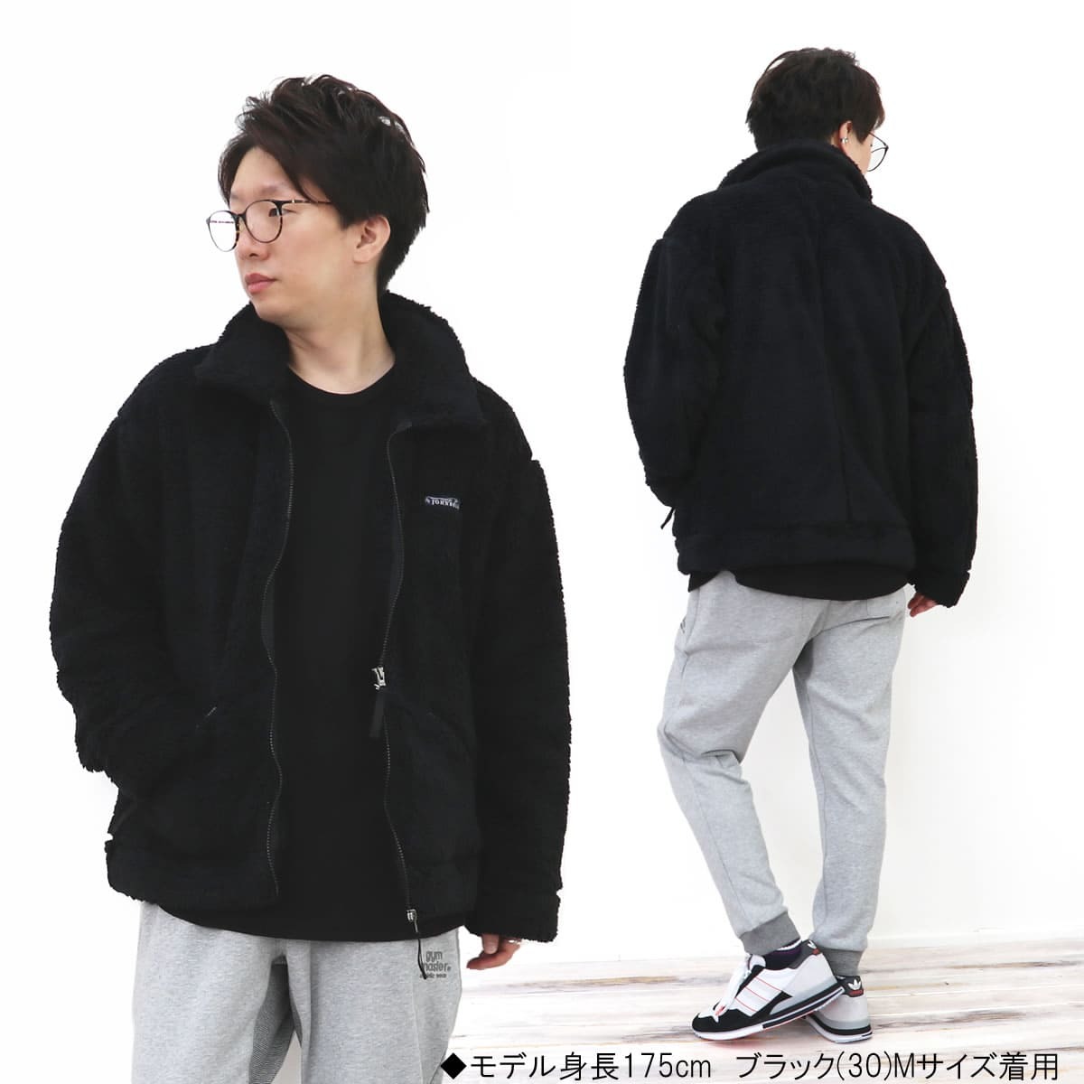 Johnbull（ジョンブル） フリース ボア ジップ ジャケット 25917