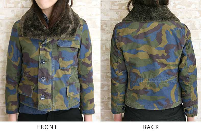 Johnbull（ジョンブル） レディース Johnbull B-3 カモフラージュ