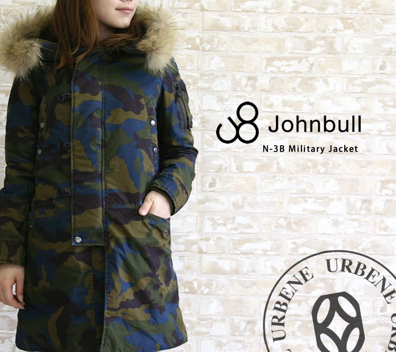 Johnbull（ジョンブル） レディース Johnbull N3-B ミリタリー