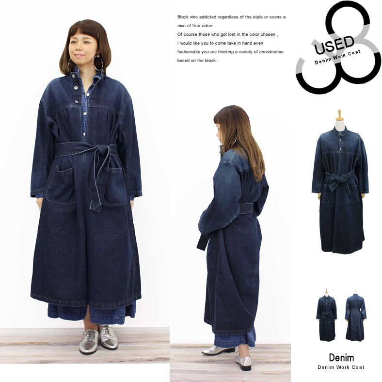ジョンブル レディース JOHNBULL デニムワークコート ジャケット