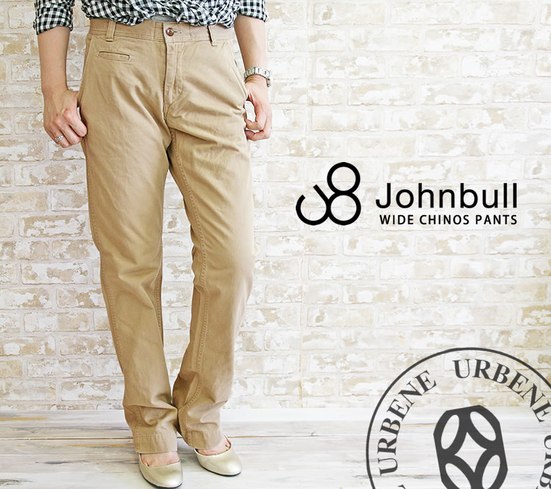 Johnbull（ジョンブル） レディース ワイド チノーズ ワーク