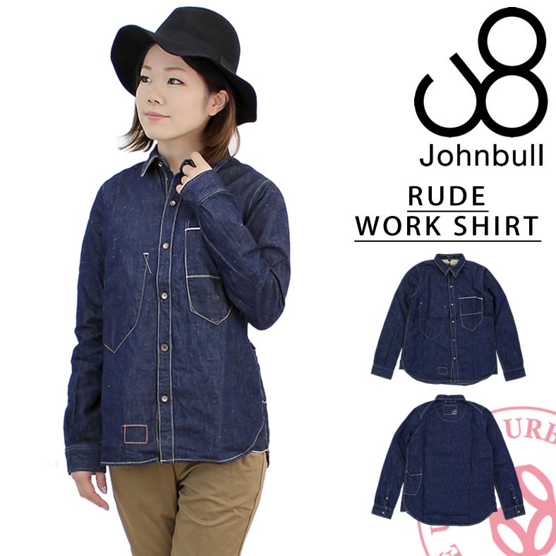 Johnbull ジョンブル ルードワークシャツ aw672-11 レディース