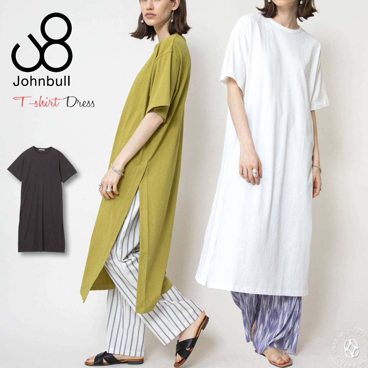 ワンピース ジョンブル Johnbull レディース 吸湿速乾Tシャツ